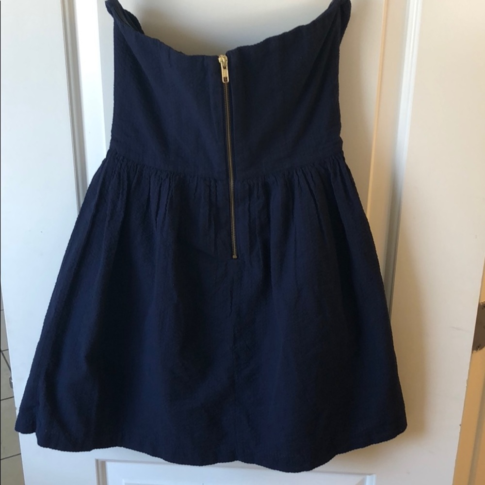 Strapless navy blue gap dress - Picture 3 of 3